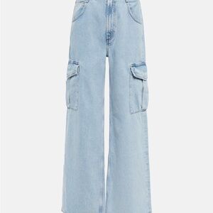 Agolde Minka Blue cargo Jeans